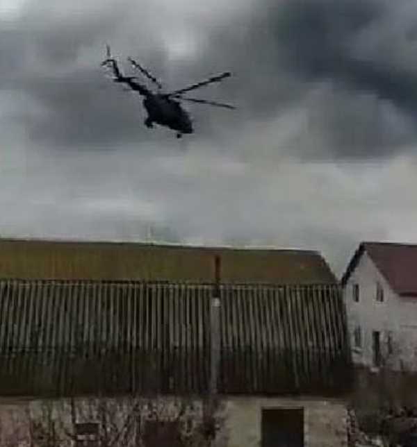 यूक्रेन की राजधानी में रूसी हेलीकॉप्टरों ने बरपाया कहर